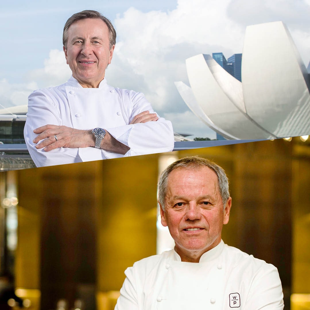 Daniel Boulud and Wolfgang Puck