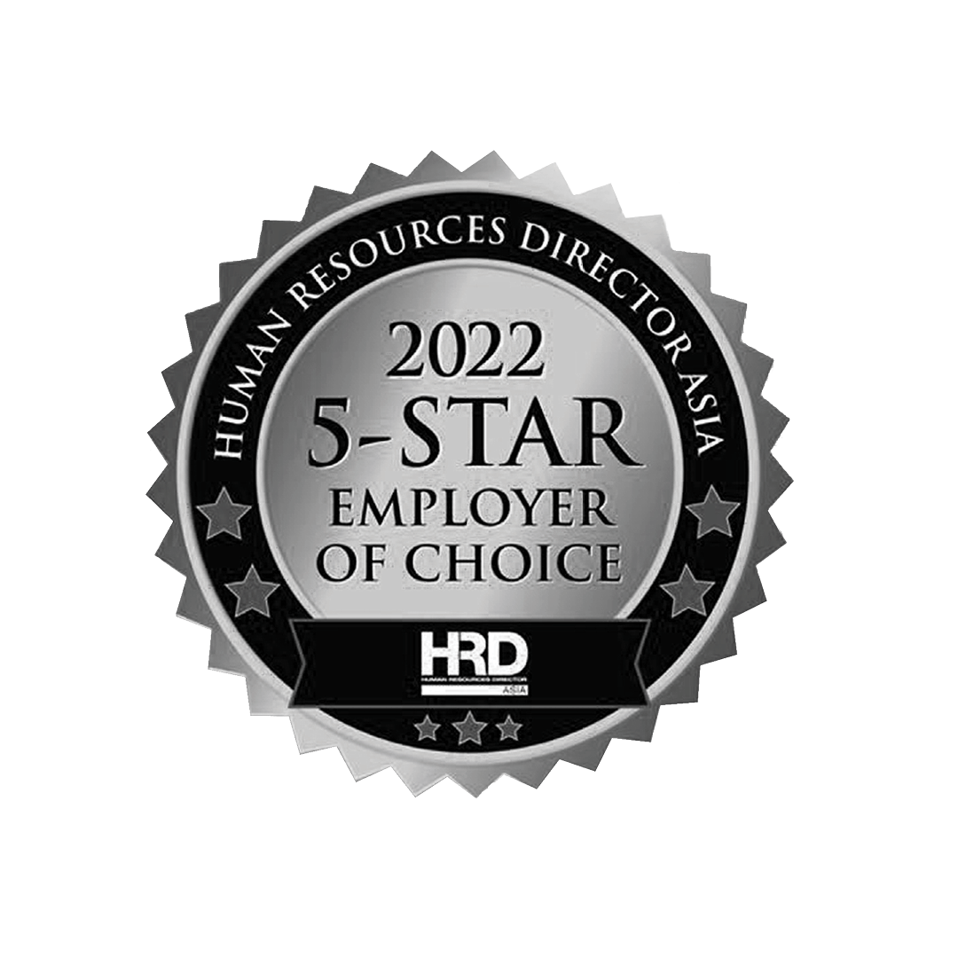 Human Resources Director Asia 2022 (5-Star Employer of Choice)