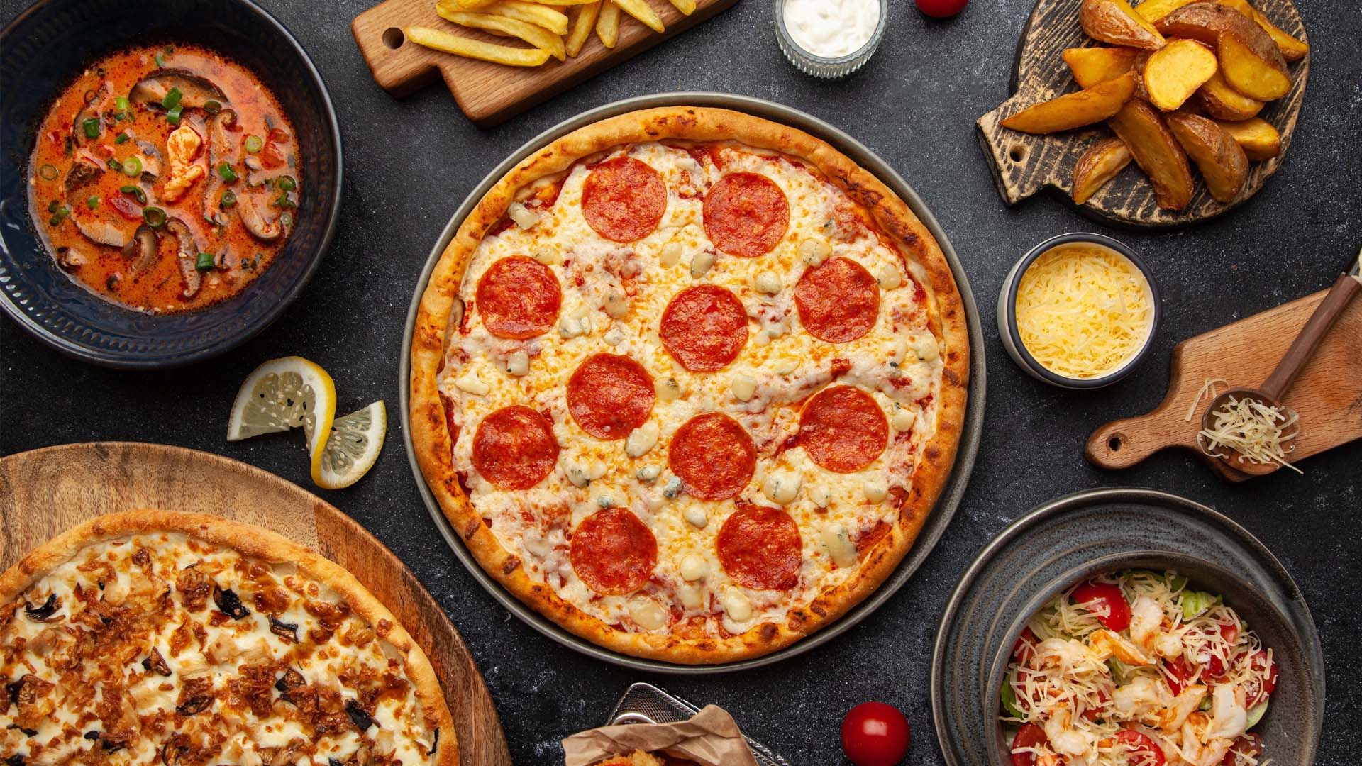 Pepperoni pizza and Italian food at the best pizza places in Singapore