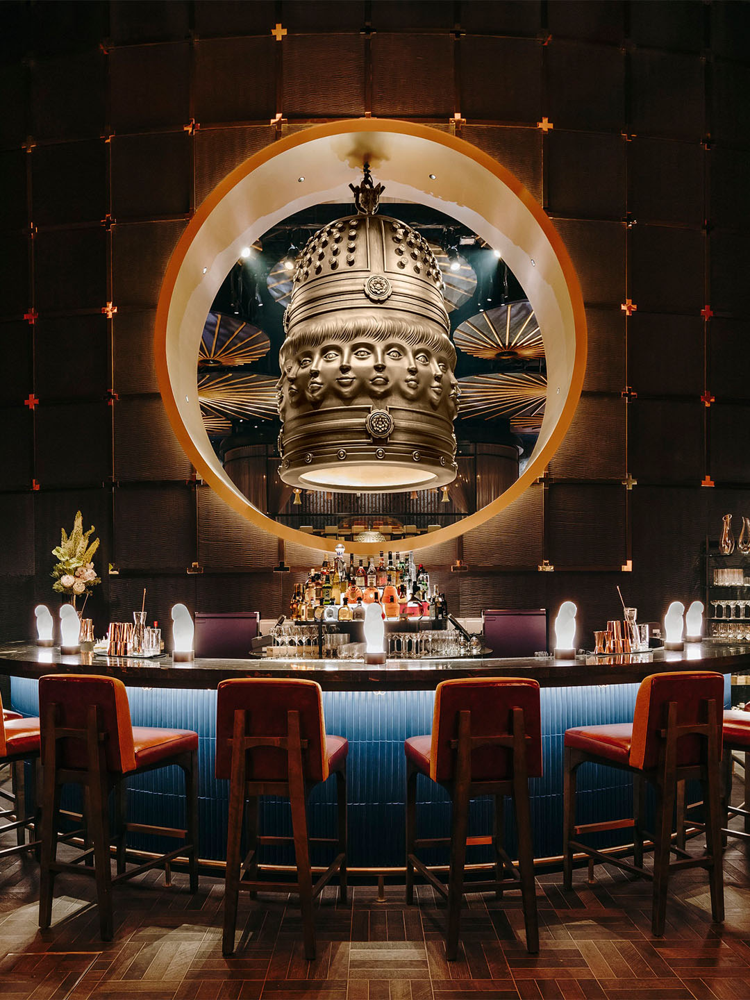 Bar area at one of the best Japanese restaurant in Singapore