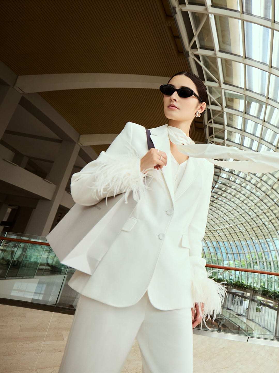 Lady at The Shoppes at Marina Bay Sands