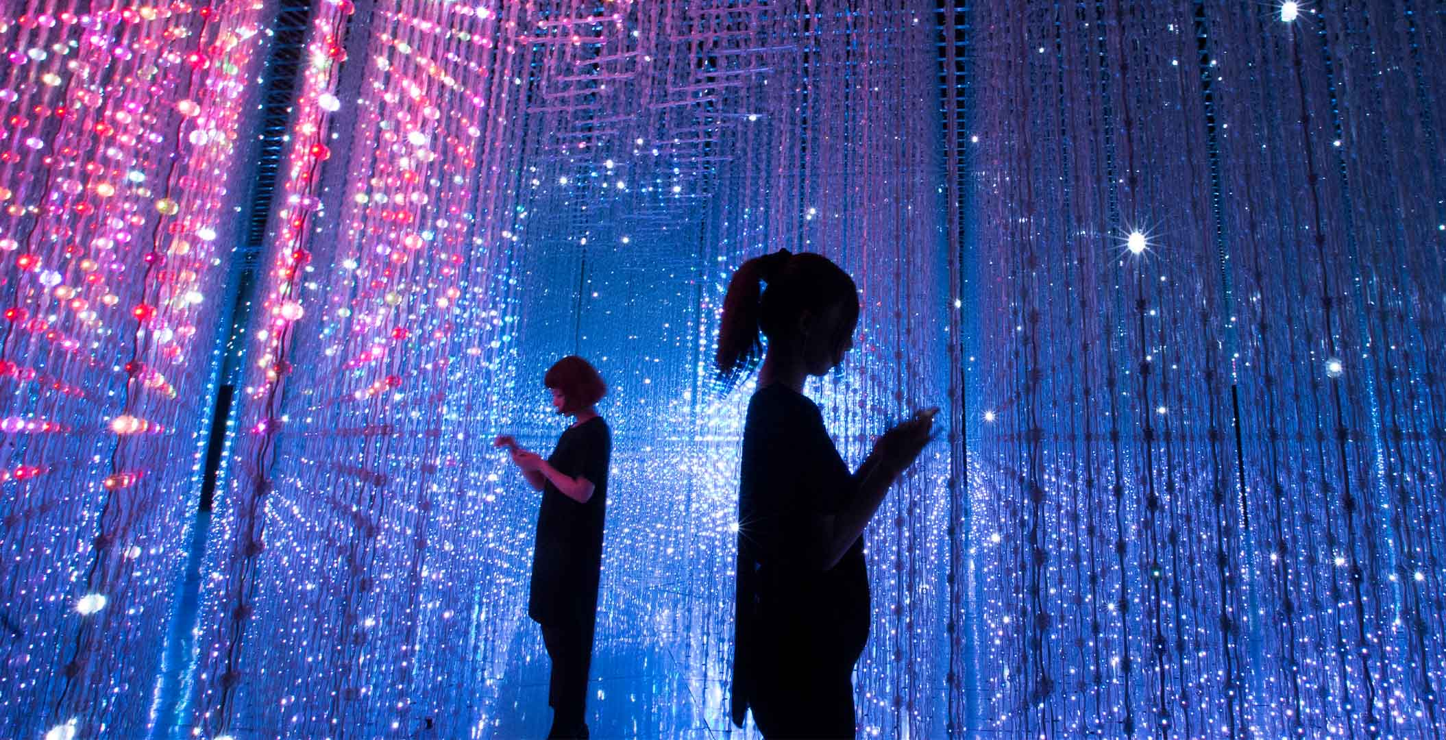 Crystal Universe at Future World, a perfect spot for a Valentine's Day date