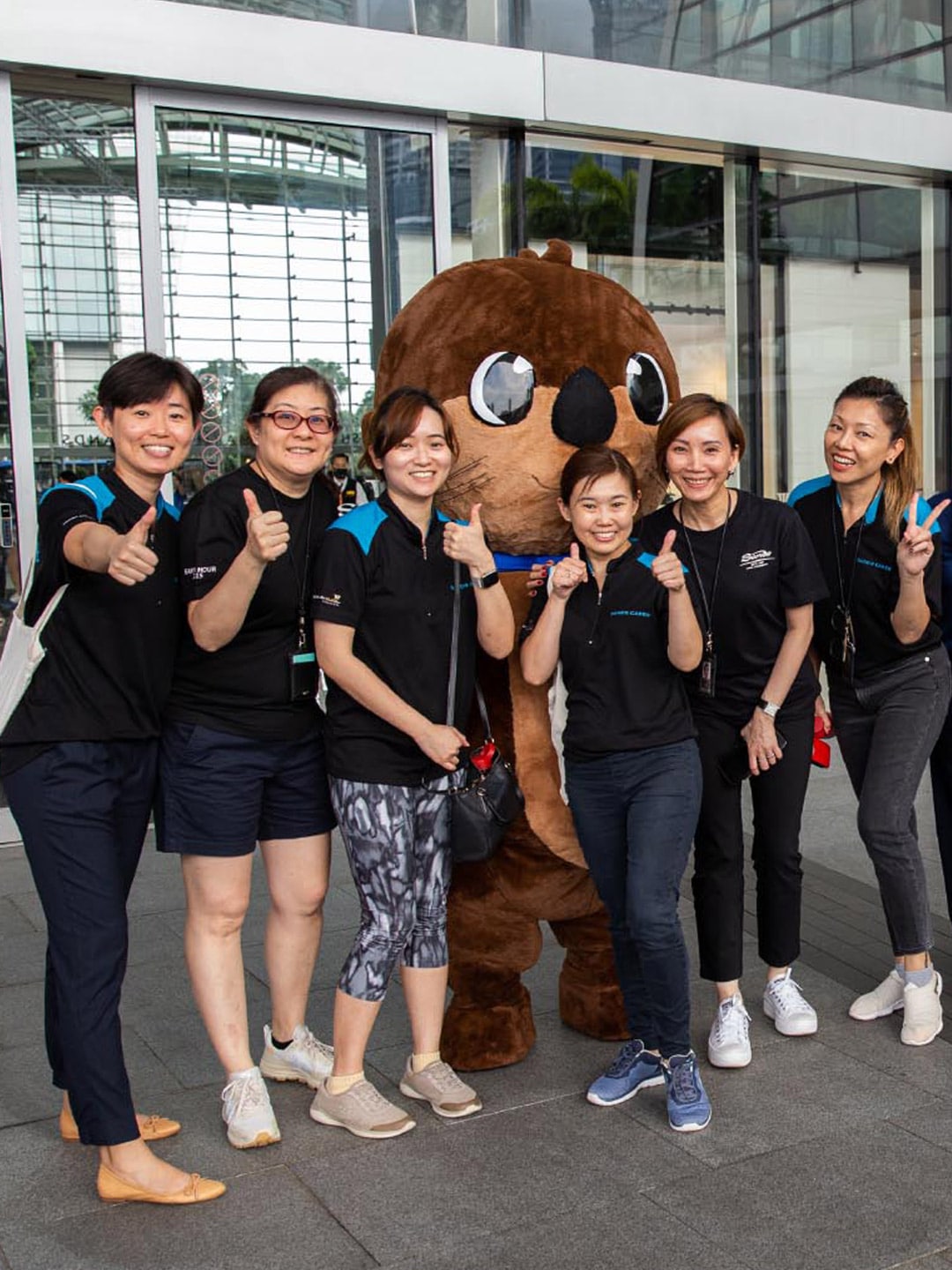 Marina Bay Sands employees advocating for sustainability