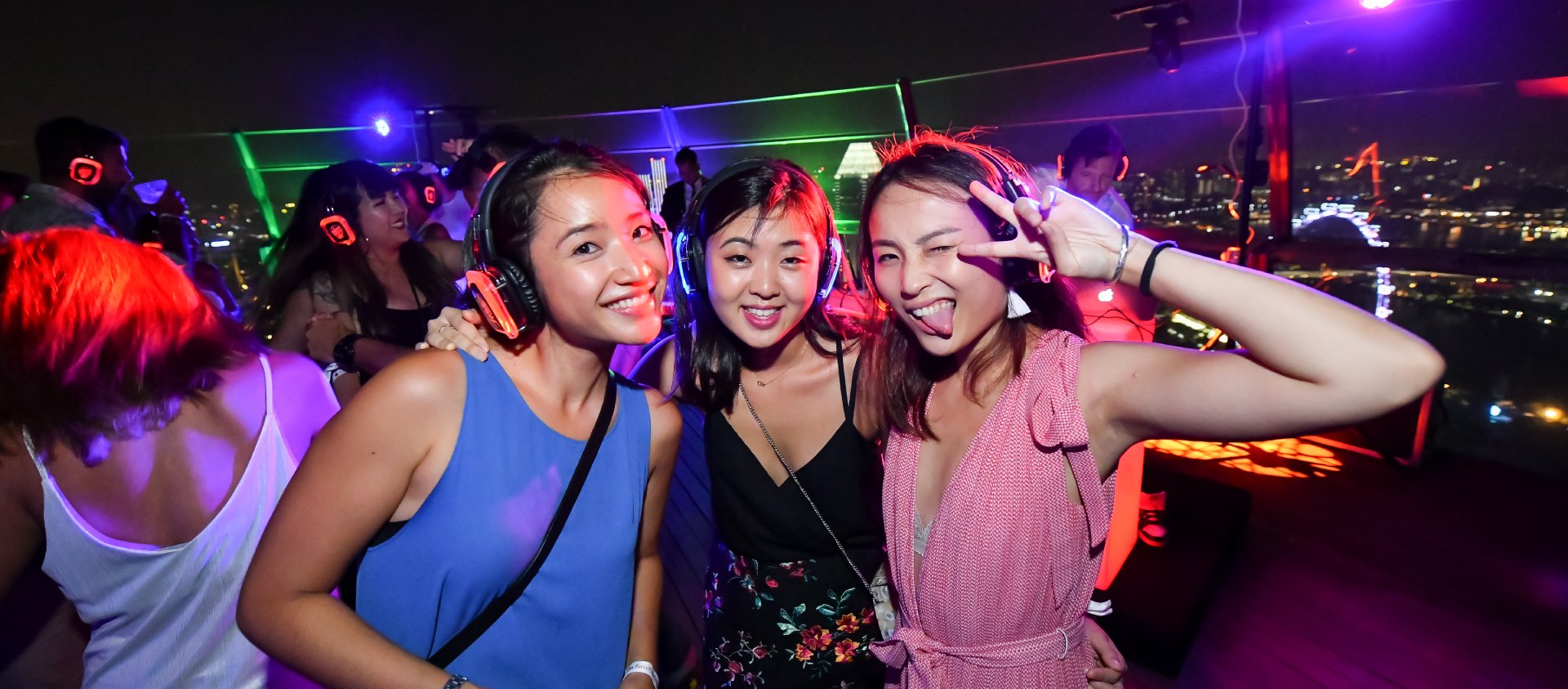 Silent Disco Attractions Offer In Singapore Marina Bay Sands