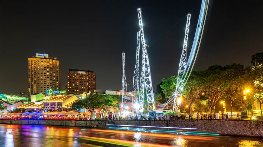 A Night Out in Clarke Quay