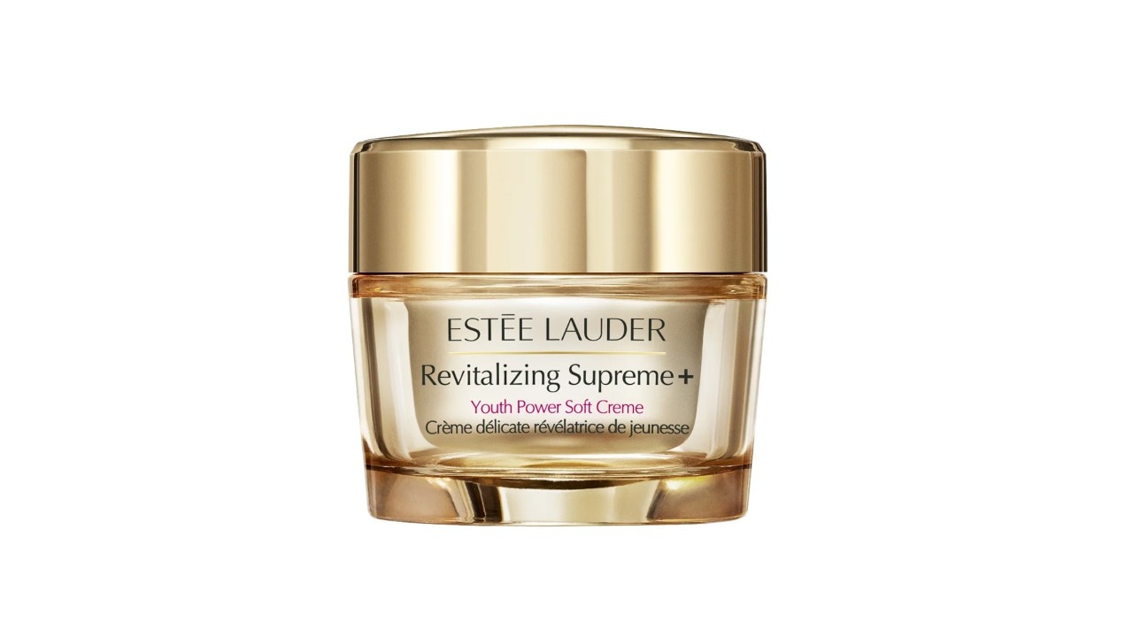 Moisturiser in a golden container from top beauty and skincare brand, Estee Lauder